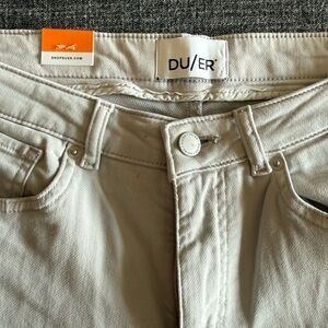 DUER Women's Skinny Jeans - Cream